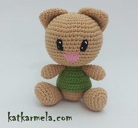 Схема вязания кота амигуруми с описанием